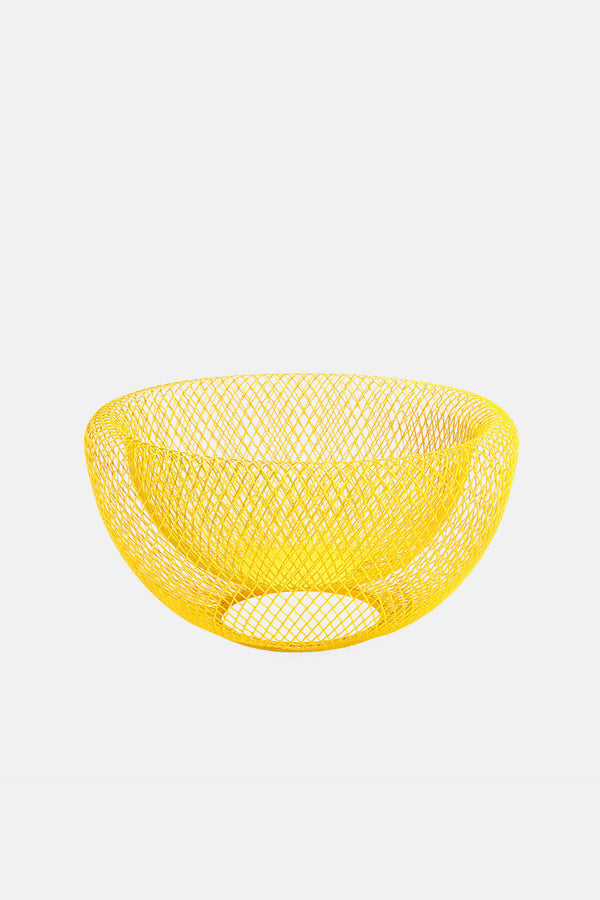 Yellow fruit bowl