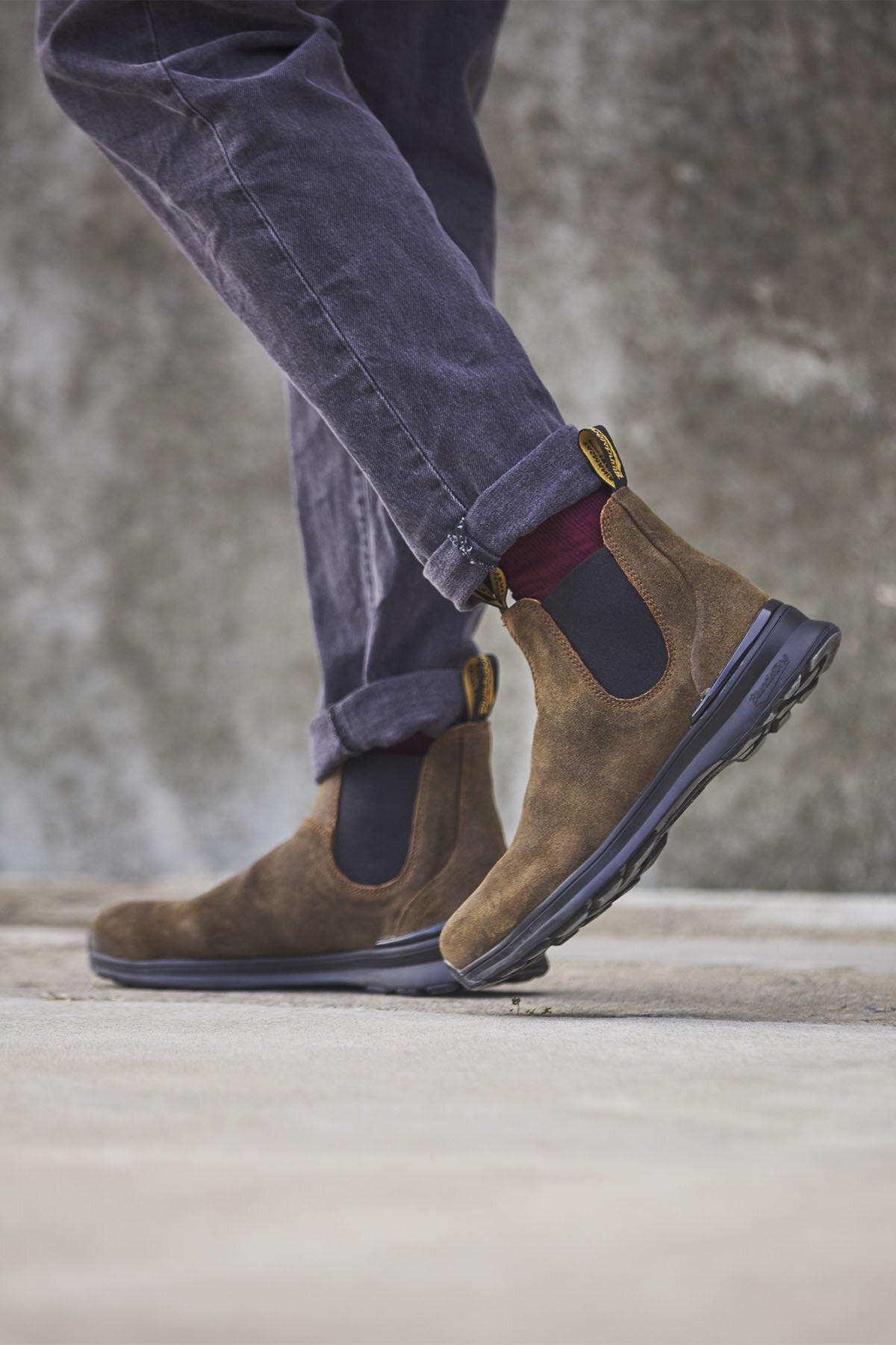 Scarpe Scarponcini Australian Suede Scarponcini Marroni Blundstone