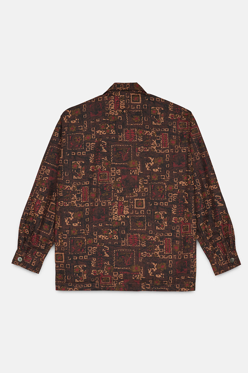 Giacca con stampa batik