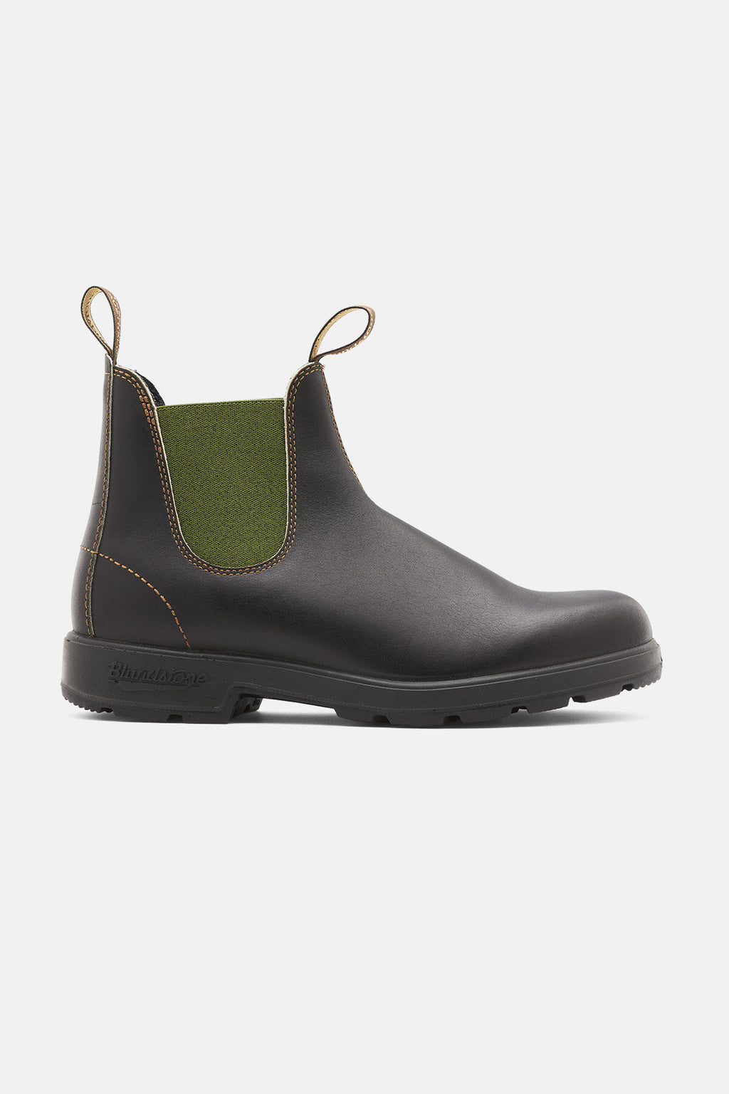 Blundstone 519 Brown leather & olive | Unisex | WP Store