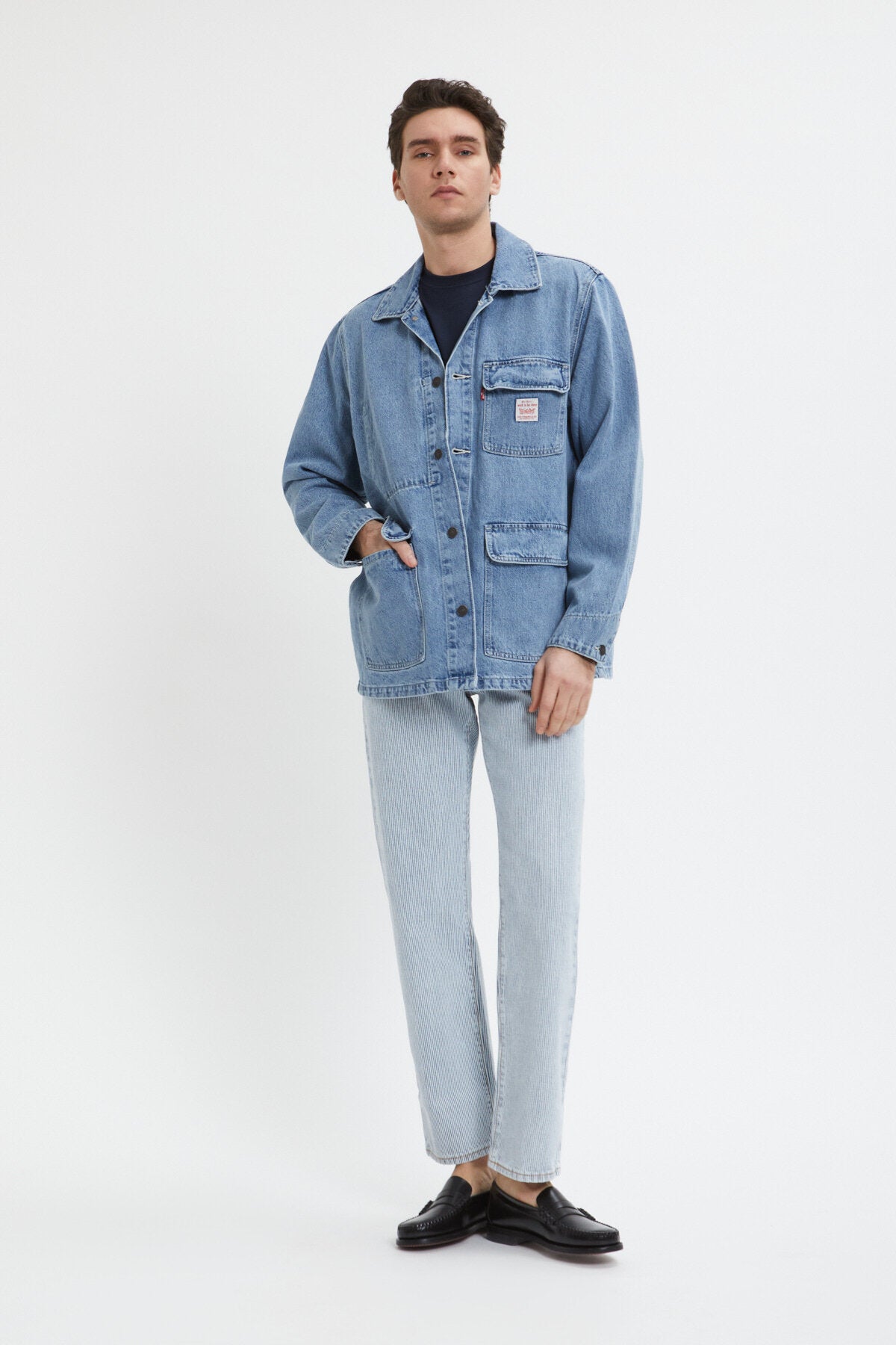 LEVI’S(R) UNION ENGINEER CARDIGAN　【M】 Levi's® Men's Union Engineer Cardigan - Blue | Levi's® BE