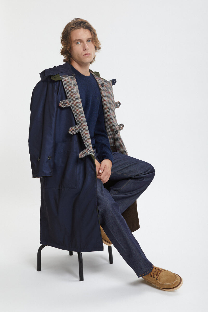 Four Climes Patchwork Duffle Coat