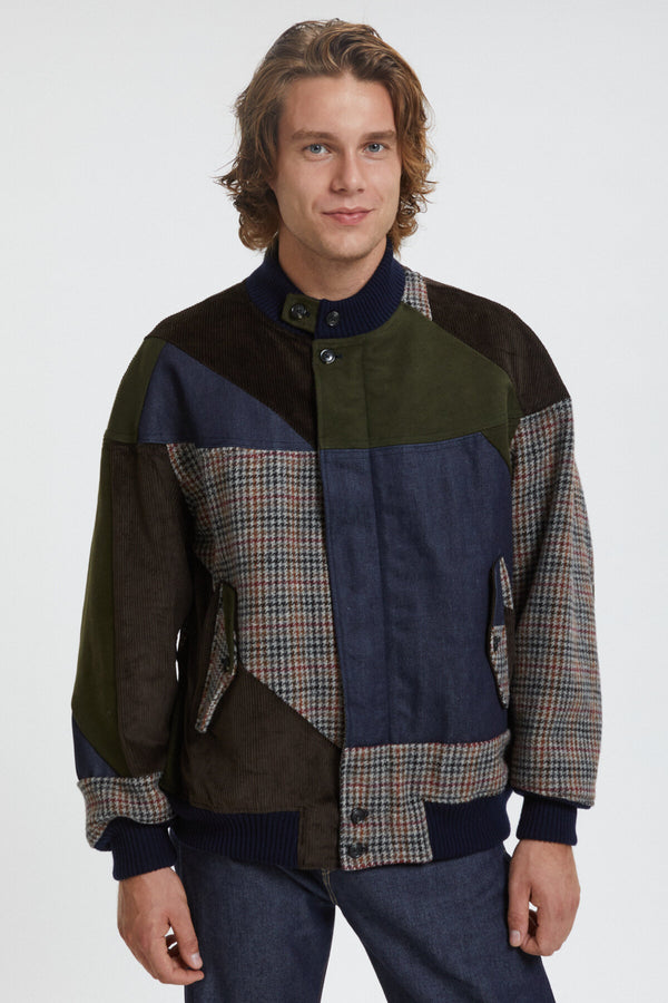 Four Climes Patchwork Derby Jacket
