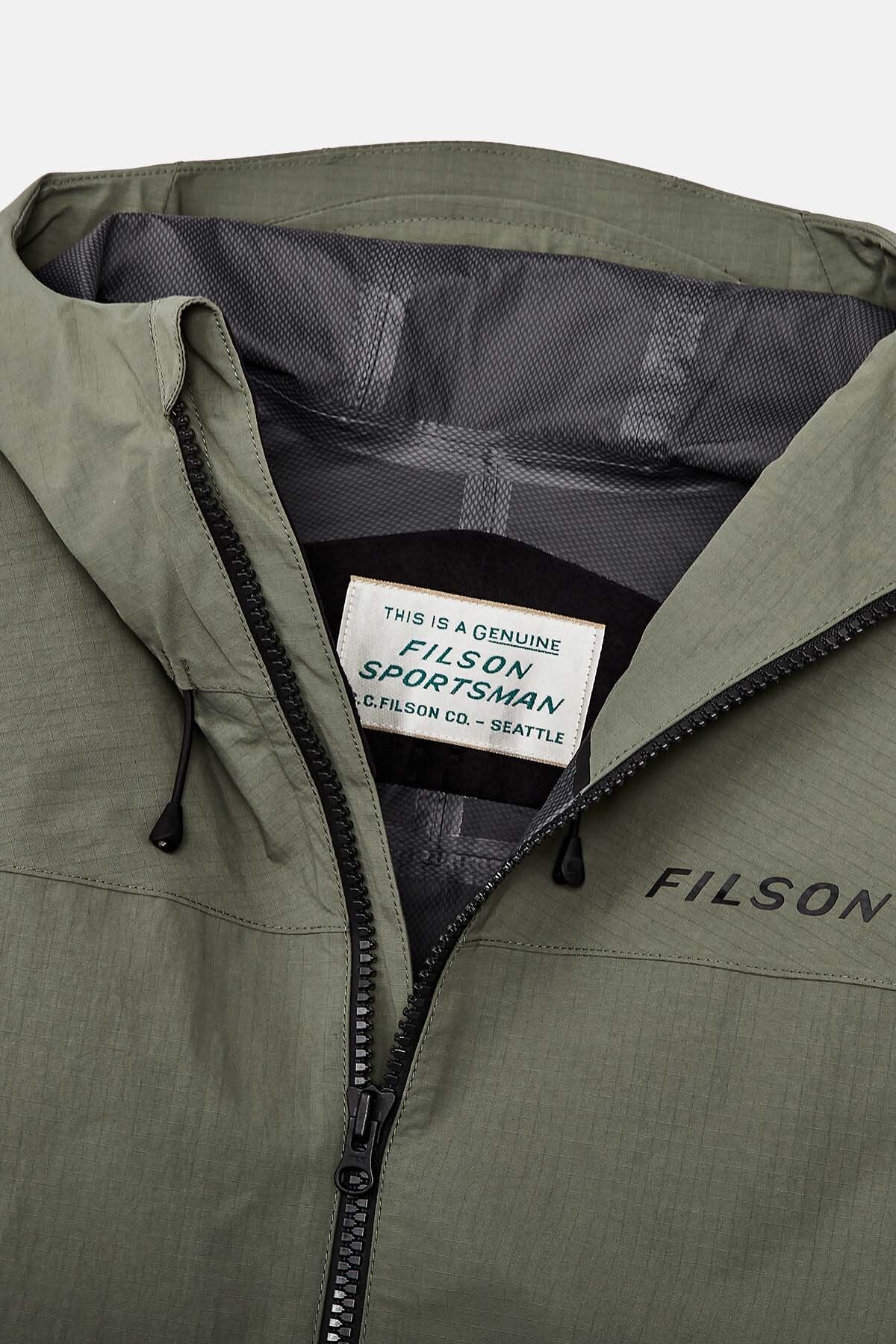 Filson Man SWIFTWATER RAIN JACKET Service green | Uomo | WP Store