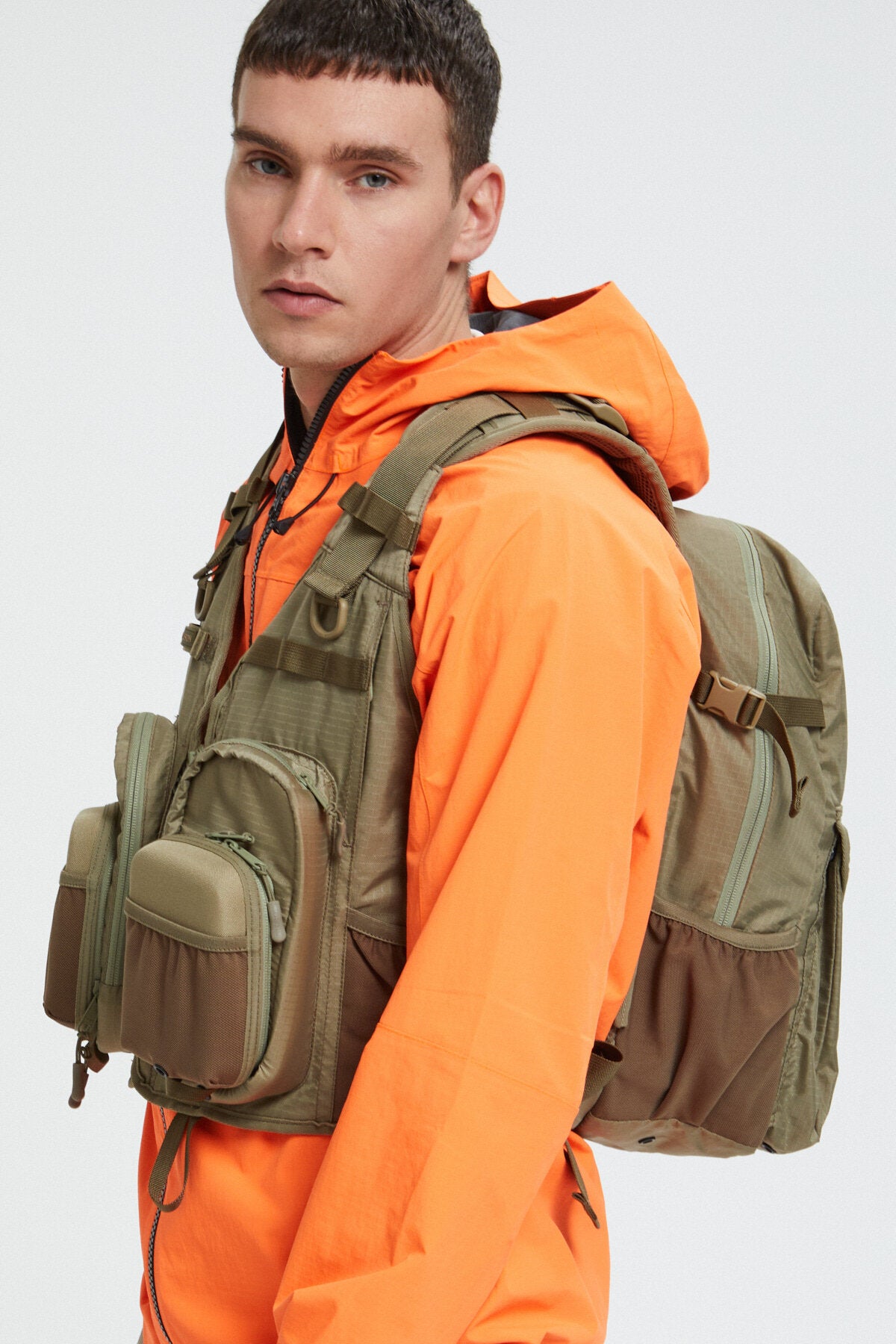 Filson Man FISHING GUIDE VEST Vintage olive | Uomo | WP Store