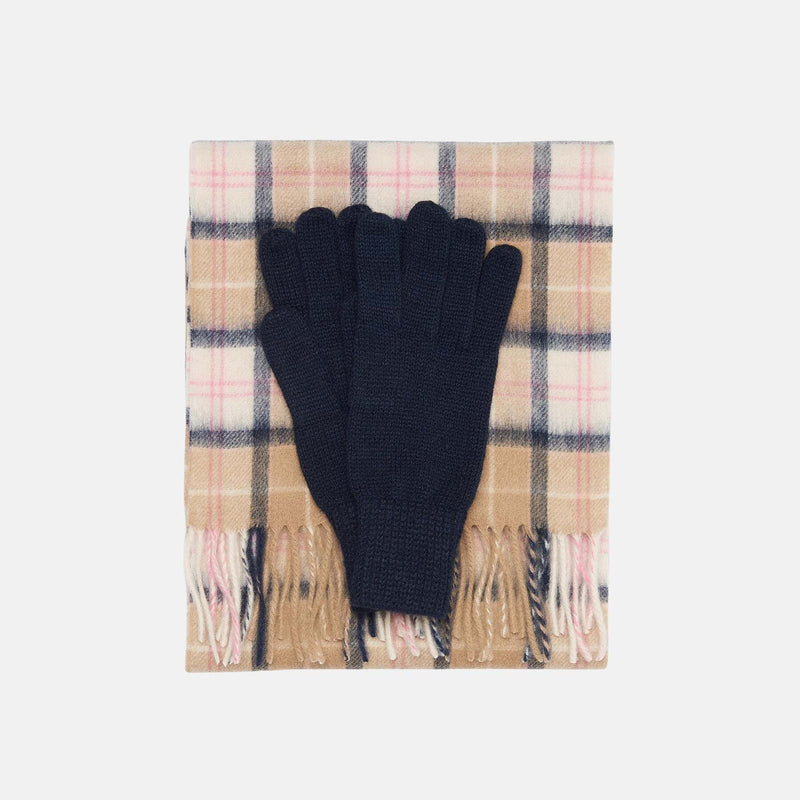 Set regalo guanti e sciarpa in lana