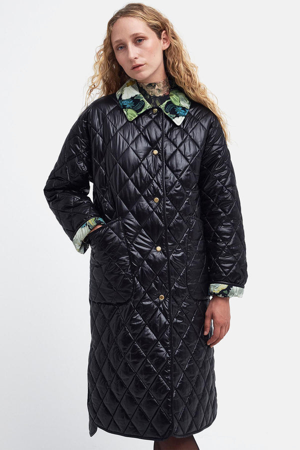 Cappotto trapuntato Laving Barbour x House of Hackney