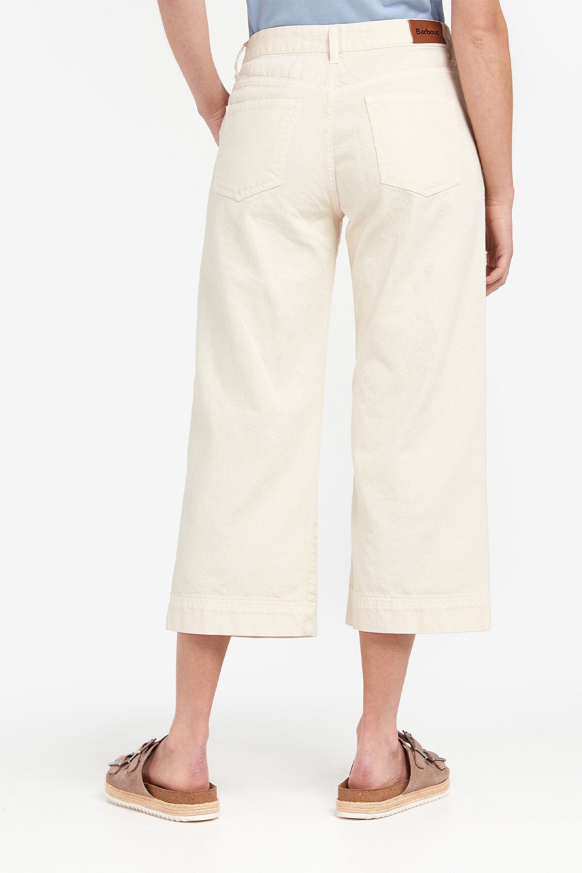 Barbour white jeans online