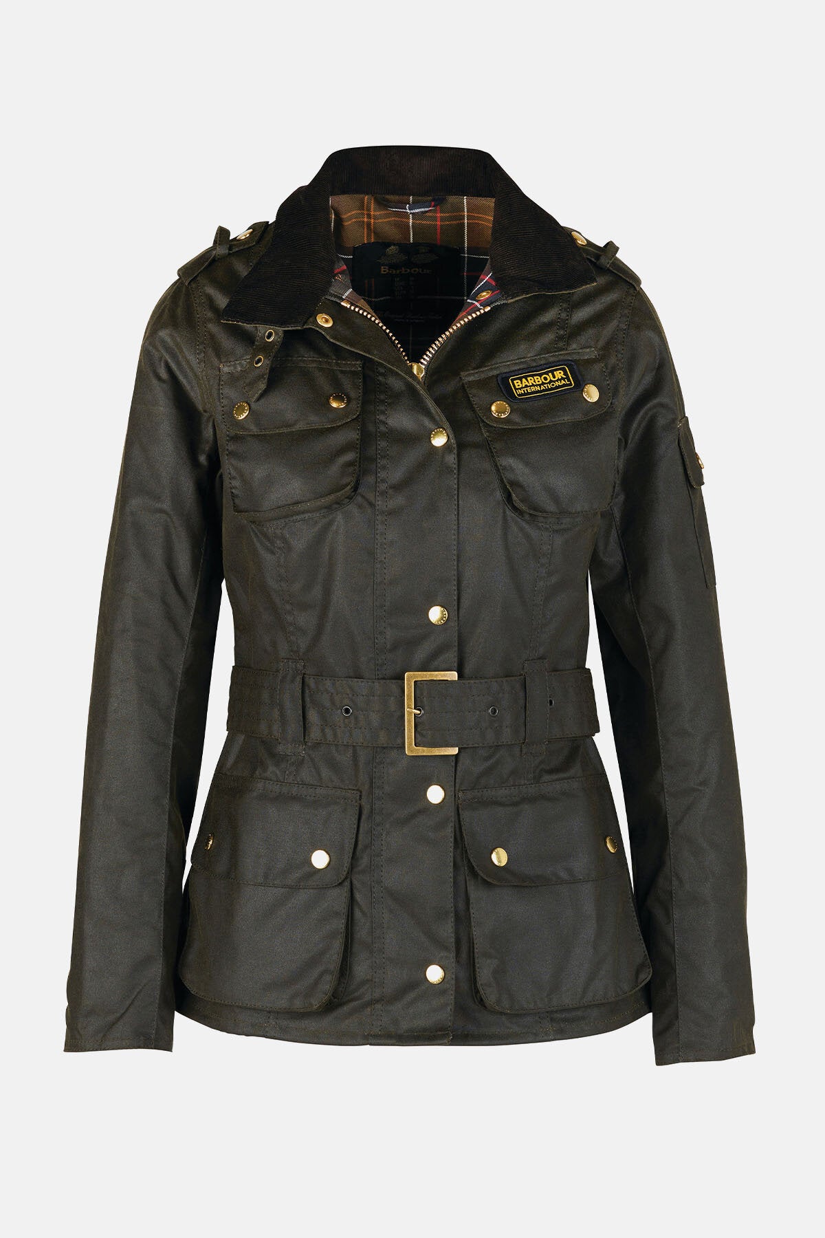 Ladies International Jacket Olive by Barbour International Lady Women WP Store