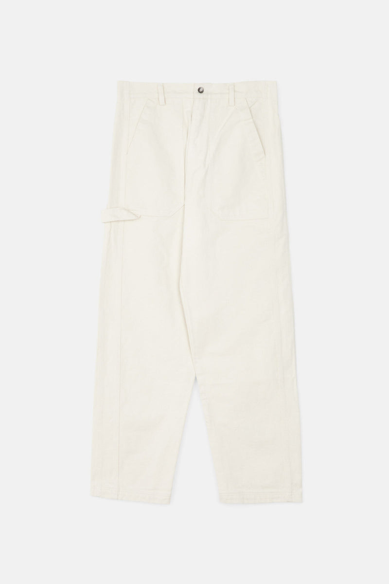 Crumpet trousers with contrasting stitching