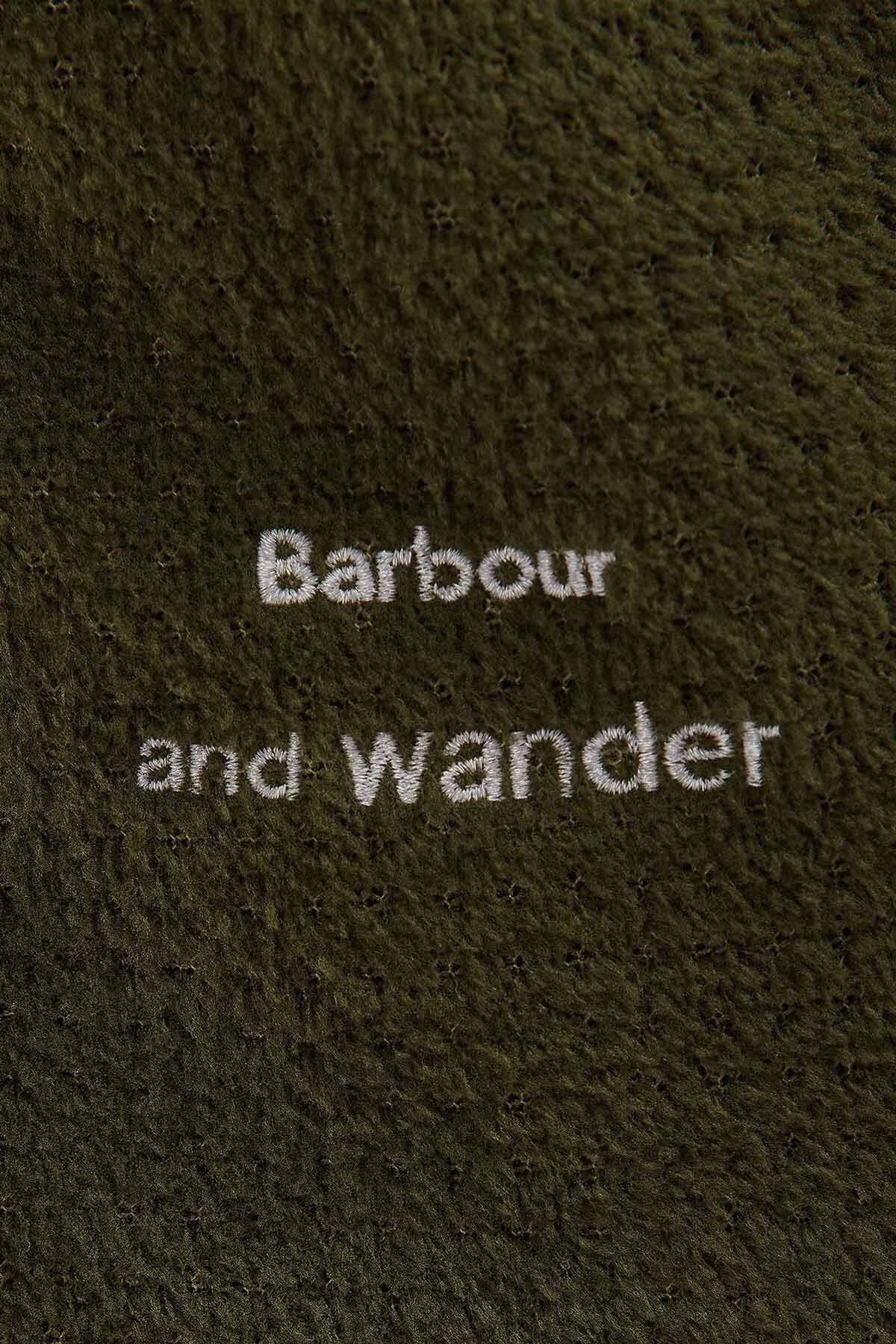 Barbour And Wander Fleece Olive by Barbour | Men | WP Store