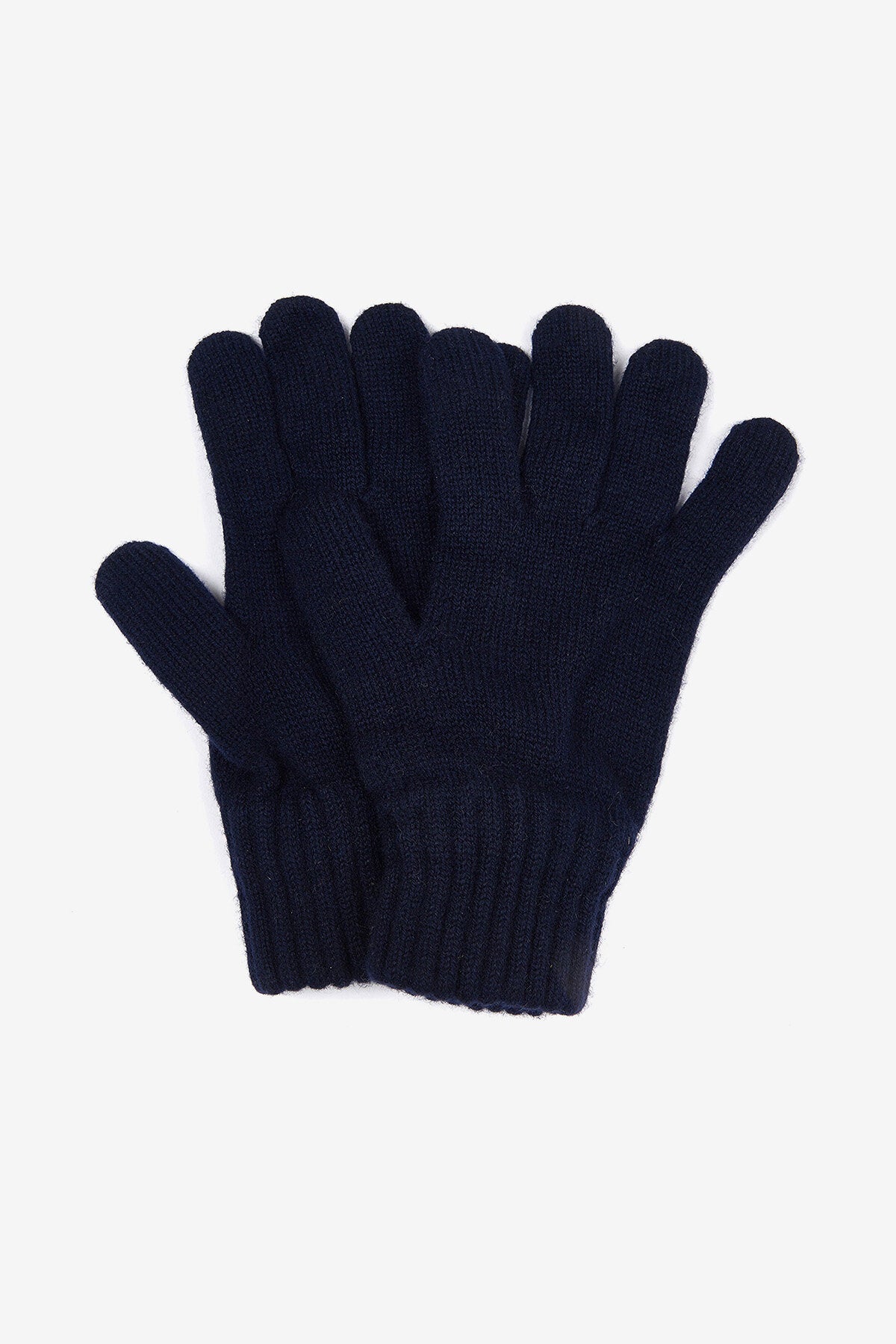 Wool Gloves Navy by Barbour Men WP Store