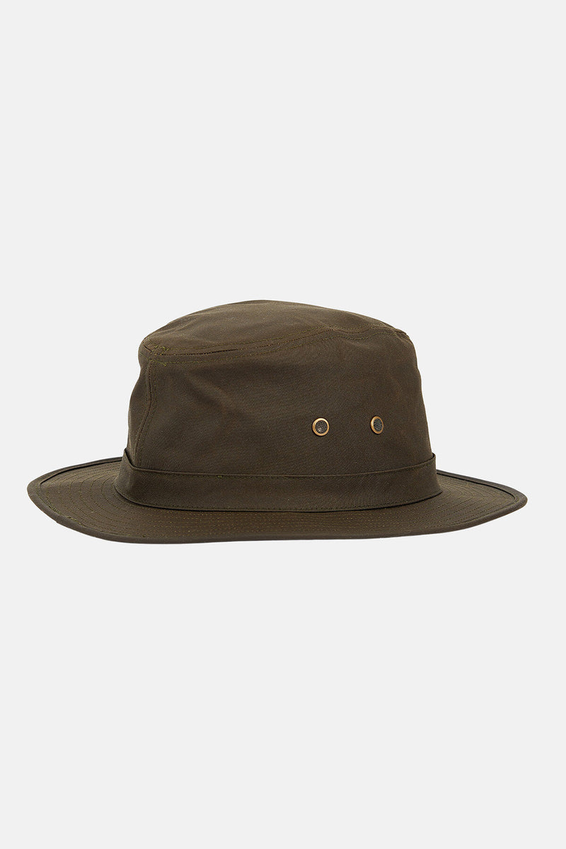 Cappello Safari Dawson in tessuto cerato