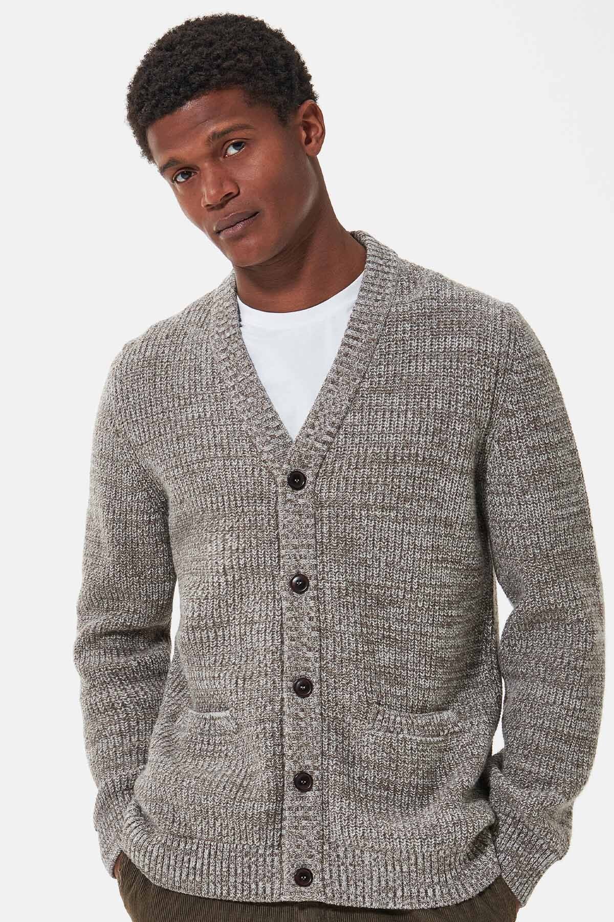 Barbour Cardigan in maglia Sid Stone marl | Uomo | WP Store
