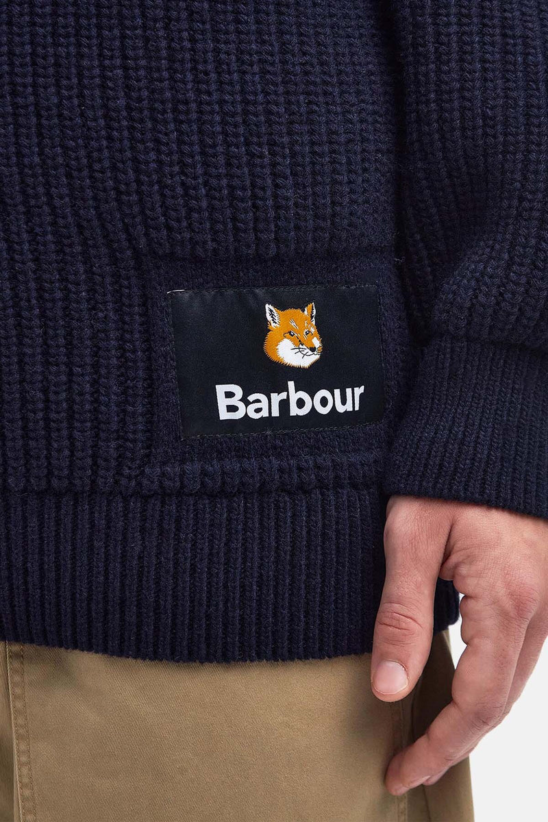 Barbour x Maison Kitsuné Landscape Knitted Jumper