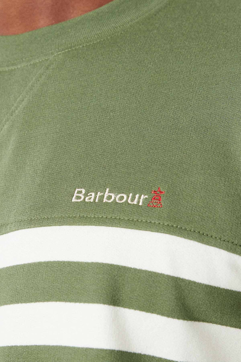 T-shirt Firthmoor Stripe Crew Barbour