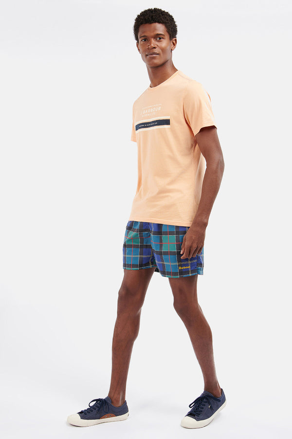 Costume da bagno con motivo Tartan