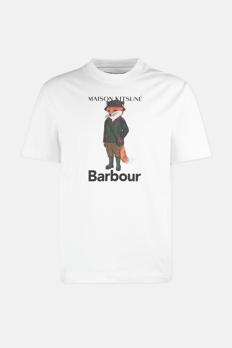 T-shirt Fox Beaufort Barbour x Maison Kitsuné