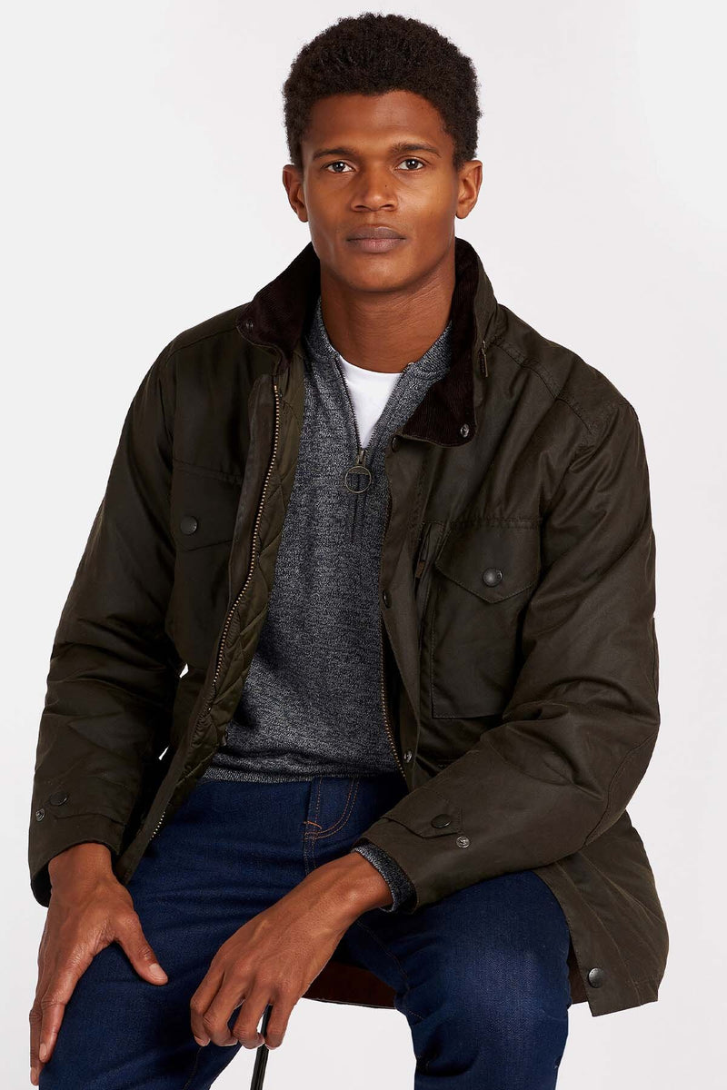 Sapper waxed cotton store jacket