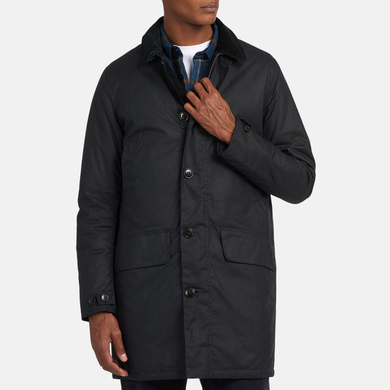 Giacca in cotone cerato