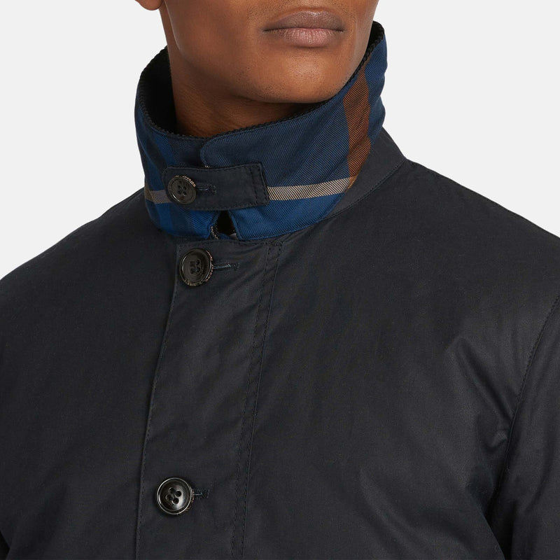 Giacca in cotone cerato