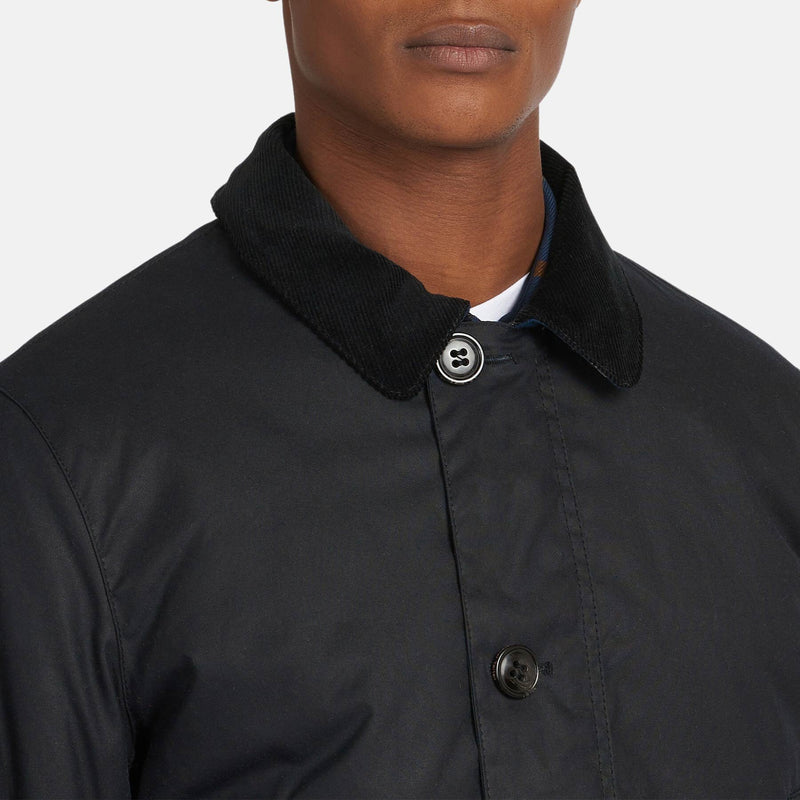 Giacca in cotone cerato