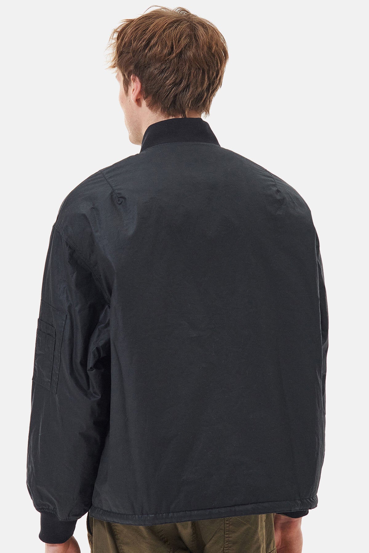 Flyer Wax Field Jacket Black by Barbour | Men | WP Store