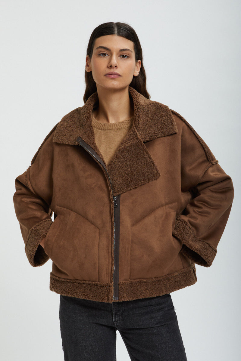 Giacca Eco-Shearling