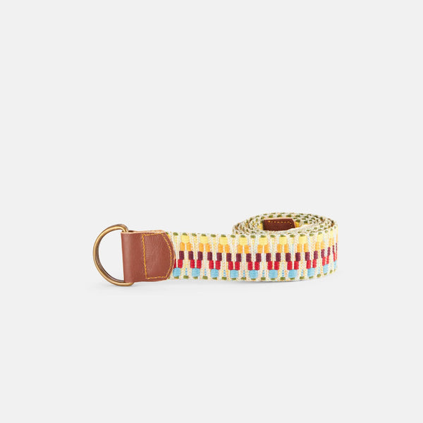 Embroidered belt