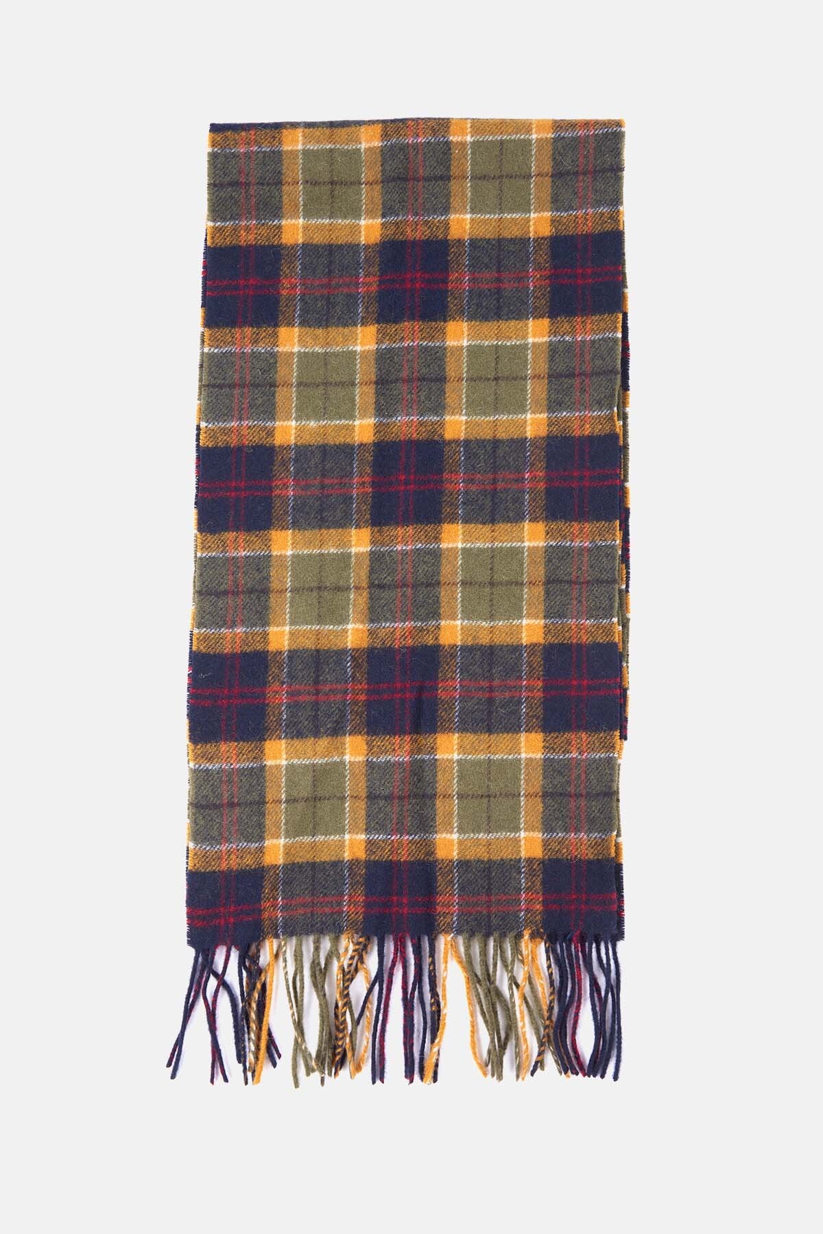 Barbour scarf navy online